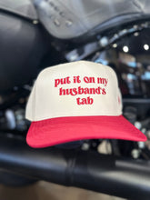 Load image into Gallery viewer, Put it on my Husband’s Tab SnapBack