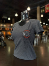 Load image into Gallery viewer, Flower Sketch Ladies Dealer Tee