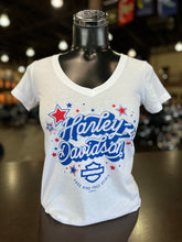 Load image into Gallery viewer, Ladies Spangled Tee