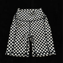 Load image into Gallery viewer, Checkered Biker Shorts

