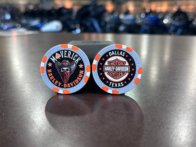 Maverick H-D Poker Chips