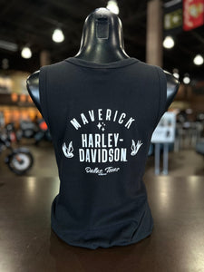 Ladies Swirl Lines Tank